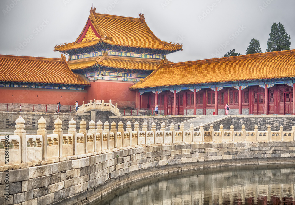 Forbidden city canals, Beijing, China Forbidden city canals, Beijing, China