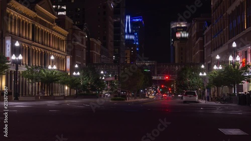 Downtown Nightlife in Salt Lake City, Utah