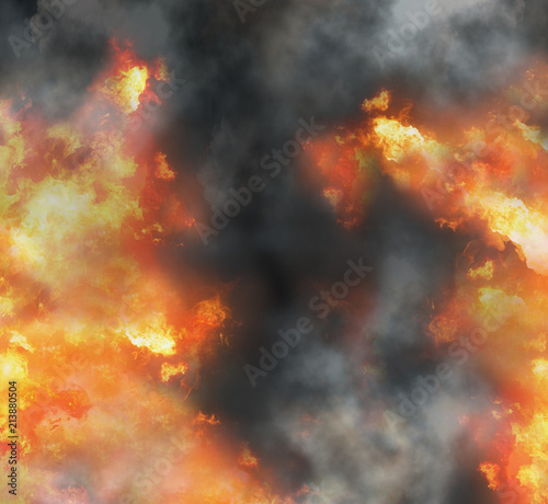 fire flames background with...