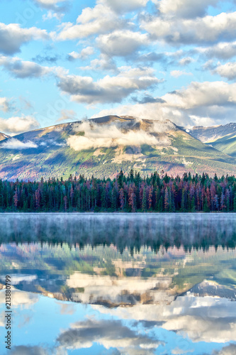 Lake Annette at Jasper National Park, Alberta, Canada © ronniechua