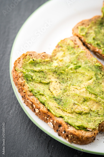 spread avocado toast