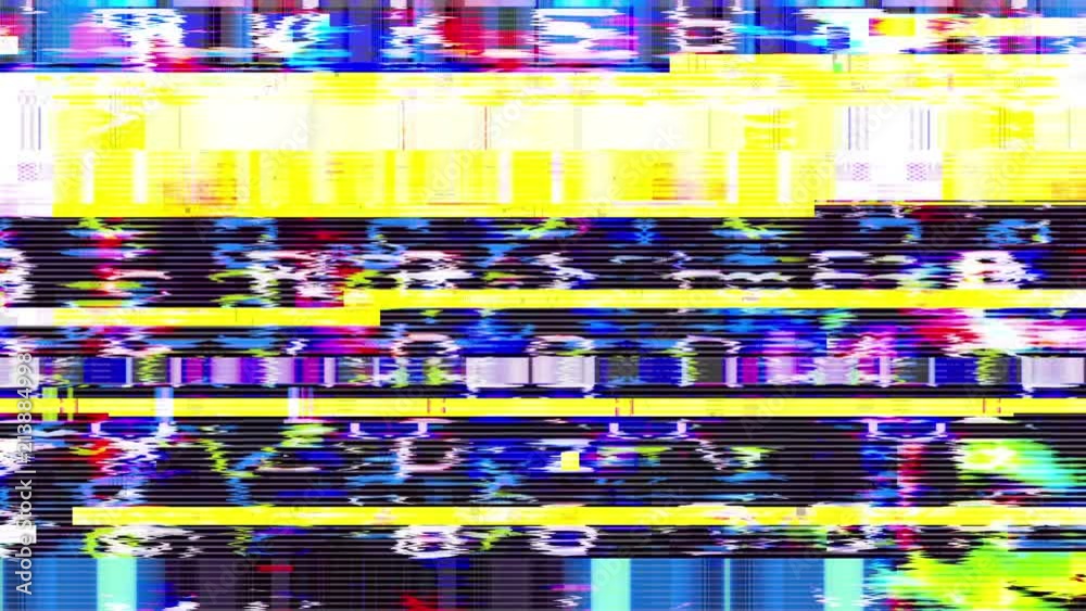 Data Glitch 096: Streaming data distortion (Loop).