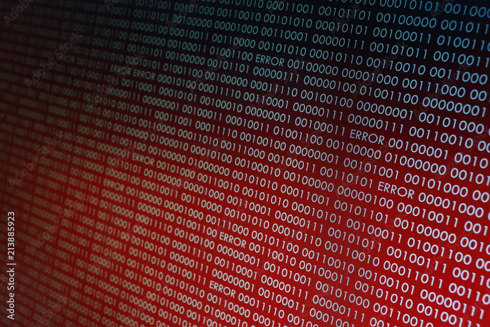Red Binary Code. line of computer languages. Red Binary Code. line of computer languages.