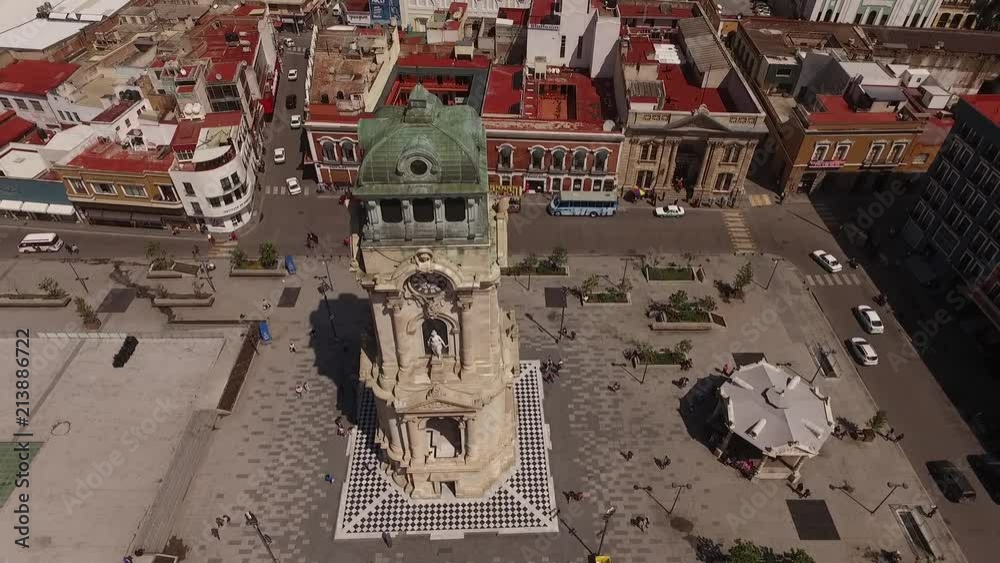 Pachuca Hidalgo reloj monumental cetro Mexico