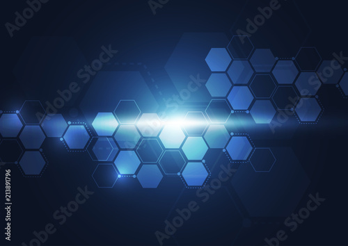 Abstract digital background with technology circuit board texture. Electronic motherboard illustration. Communication and engineering concept. Vector illustration