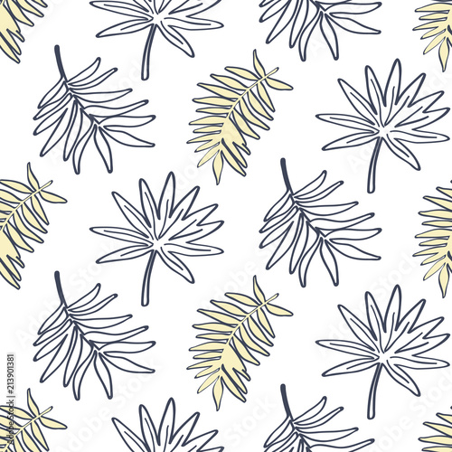 Tropical summer seamless pattern