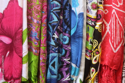 Beautiful scarfs in various colors
