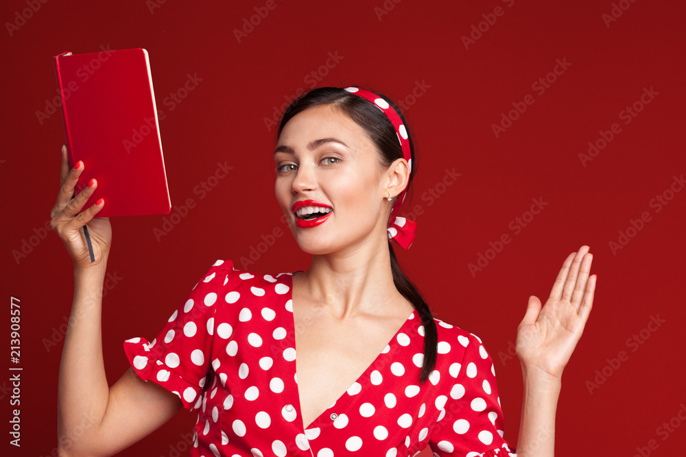 Retro woman cooking Retro woman cooking
