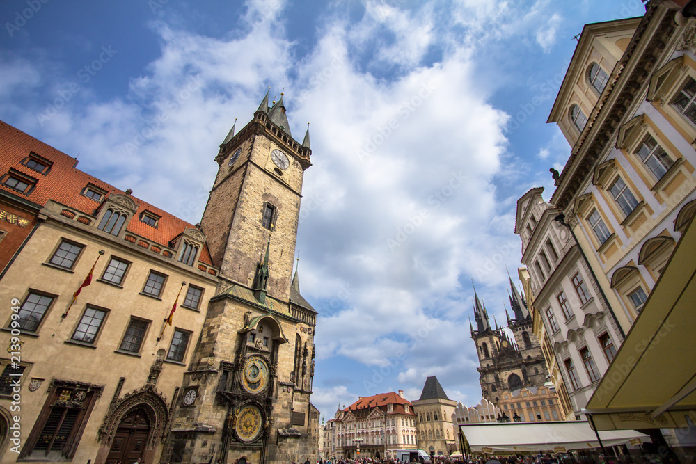 Tower with Astronomical clock in Prague