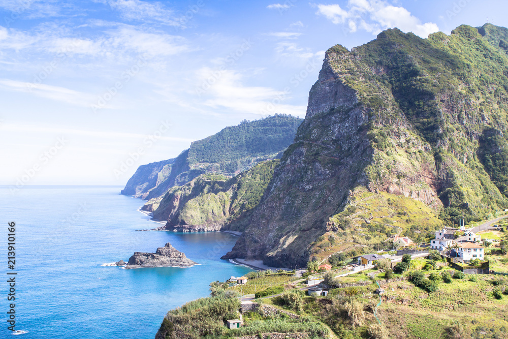 Fototapeta premium North-east coast of Madeira, Portugal