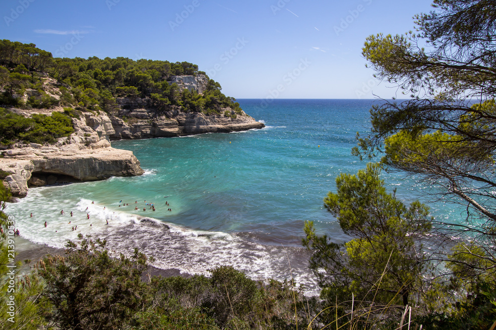 Cala Mitjana, Menorca, Spain Cala Mitjana, Menorca, Spain