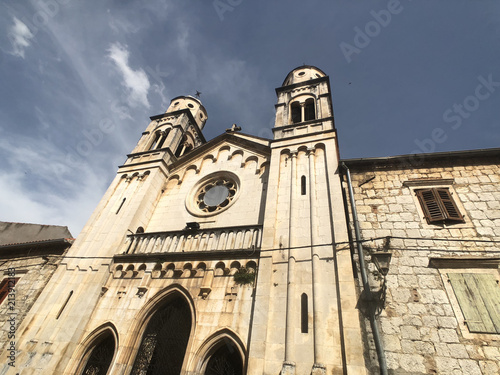 Hram Svetog Spiridona Orthodox church in Skradin Croatia photo