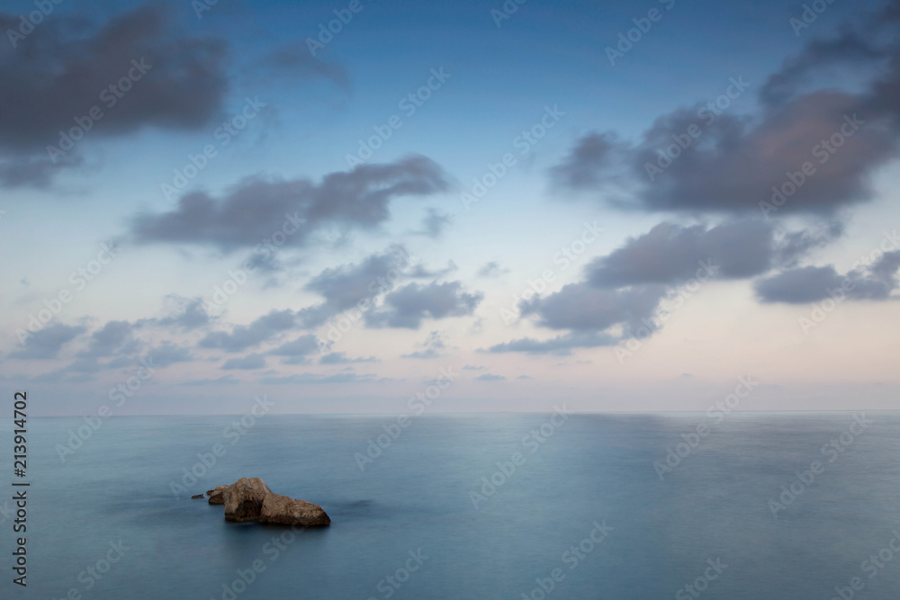 Panorama sul Mar Mediterraneo, Italia