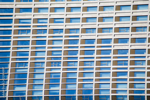 windows of a building