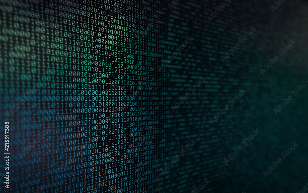 Abstract Binary Background Abstract Binary Background