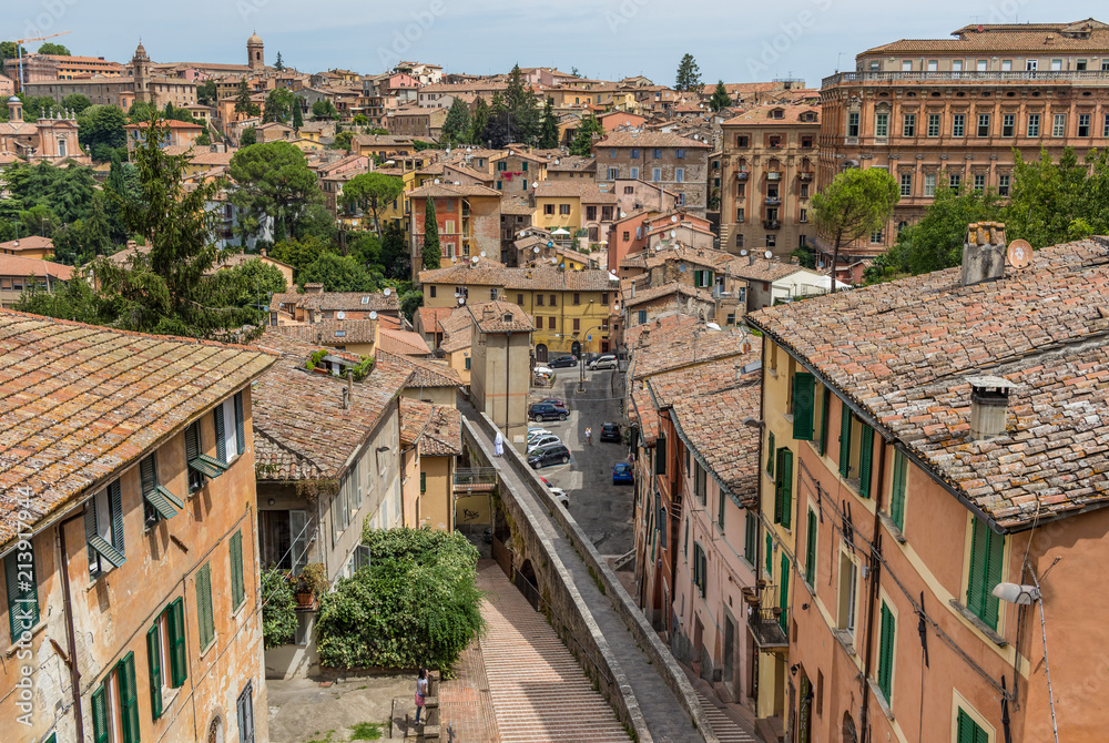Perugia, Italy - one of the most interesting cities in Umbria, Perugia is known for its medieval Old Town and its narrow alleys