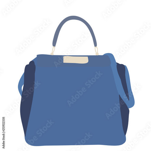  female bag, blue