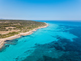 Aerial: South-East coast of Mallorca