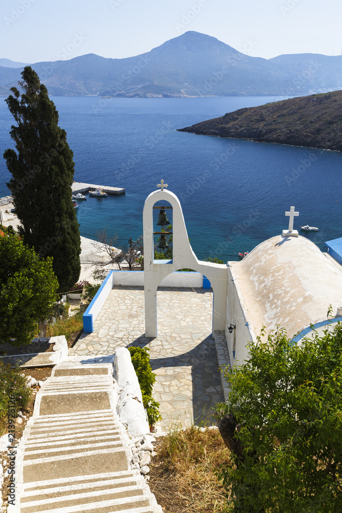 Fototapeta premium Fourni Island.