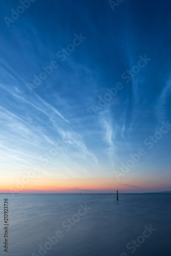 Summer night sky photo