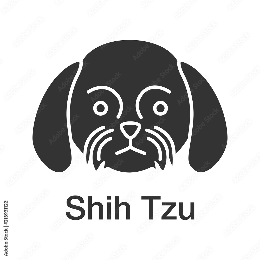 Shih Tzu glyph icon Shih Tzu glyph icon