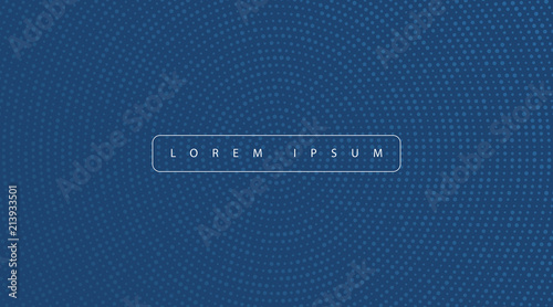 Dots, halftone round pattern background. Vector geometric background. Web banner, flyer design