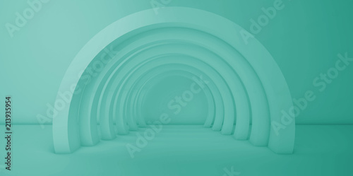 Fototapeta Naklejka Na Ścianę i Meble -  Minimalistic arch, background