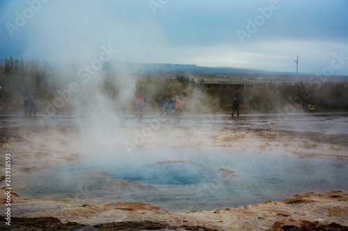 Strokkur Geyser Eruption