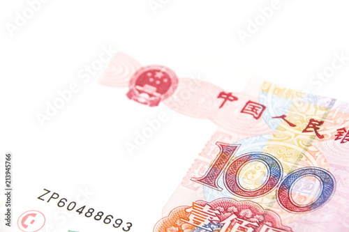 Obraz na płótnie Chinese Yuan, Currency of China w salonie
