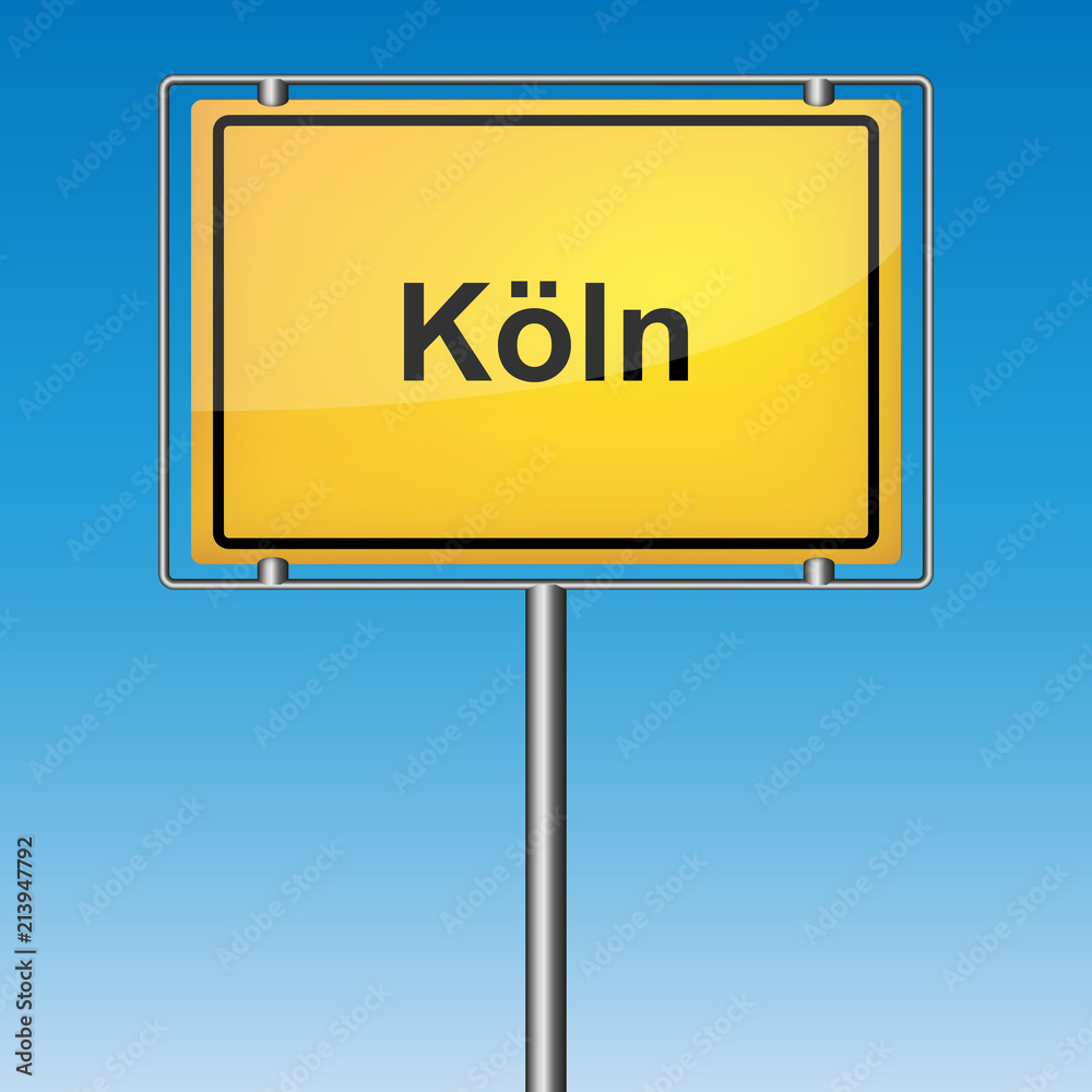 Ortsschild - Köln Ortsschild - Köln
