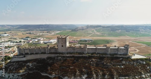 Castle of Peñafiel in Valladolid Spain photo