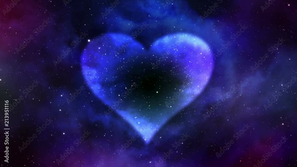 Colorful Heart Symbol Background Loop Colorful Heart Symbol Background Loop