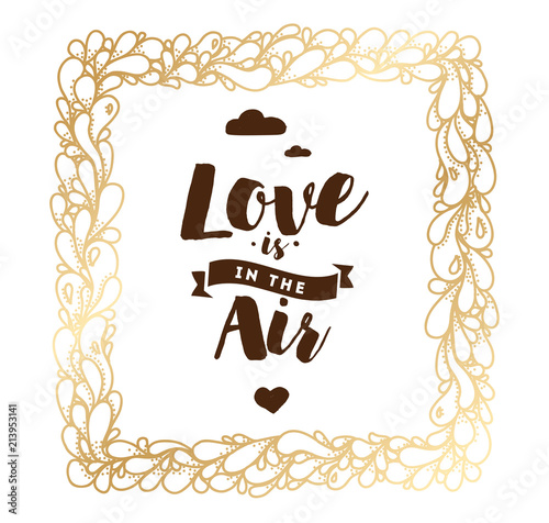 Typography for poster, invitation, greeting card or t-shirt.