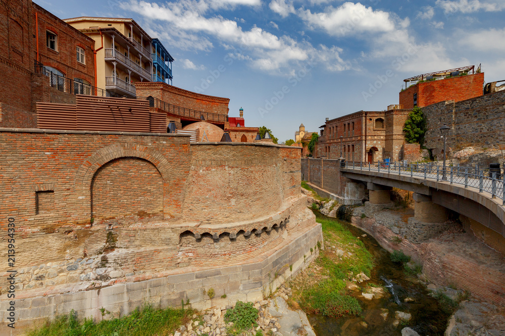 Fototapeta premium Tbilisi. Old city.