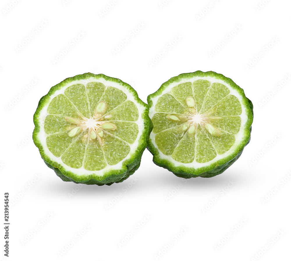 bergamot isolate on white background bergamot isolate on white background