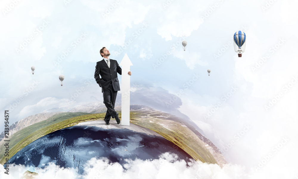 Businessman and foundation of startup projects Businessman and foundation of startup projects