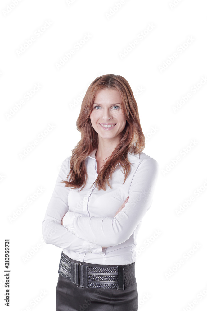 portrait of beautiful business woman isolated on white portrait of beautiful business woman isolated on white