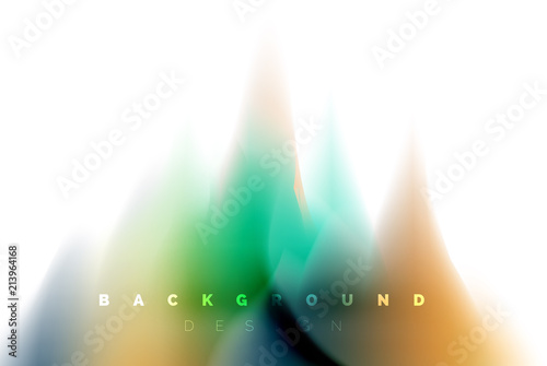 Holographic paint explosion design, fluid colors flow, colorful storm. Liquid mixing colours motion concept, trendy abstract background layout template for business presentation, app wallpaper banner