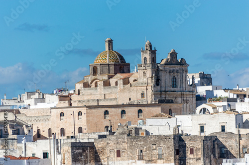 Medieval white village of Ostuni