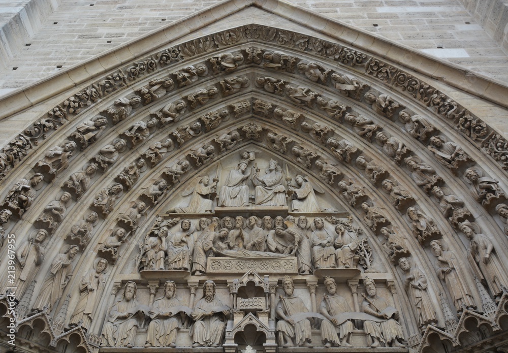 The engravings of Notre Dame de Paris
