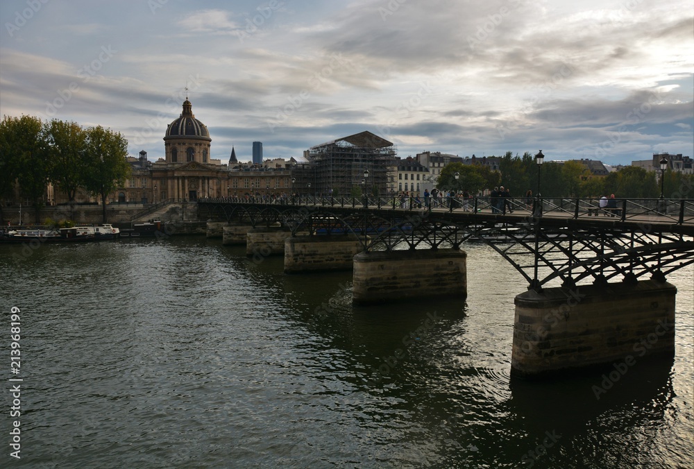 Pont Des Arts and Institut de France