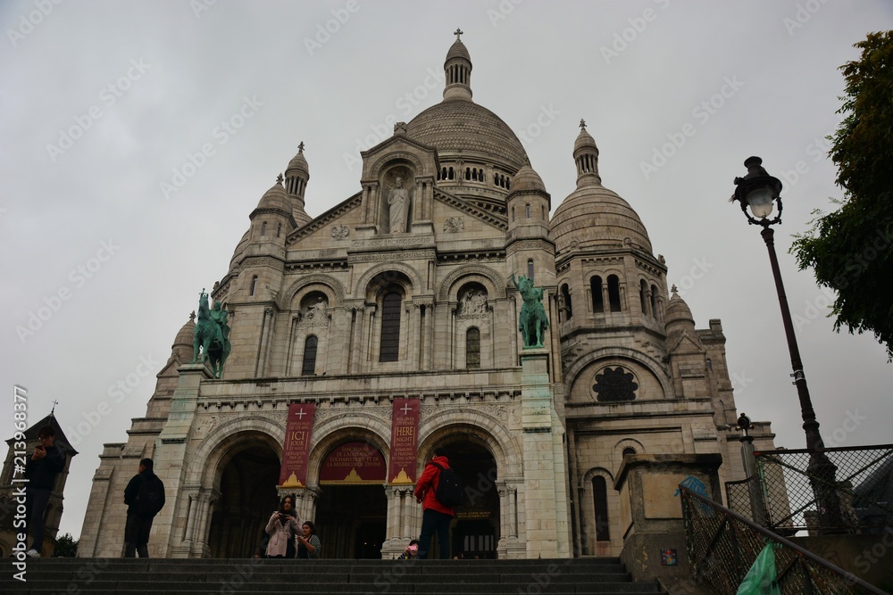 Sacre-Coeur Basilica in Montmartre