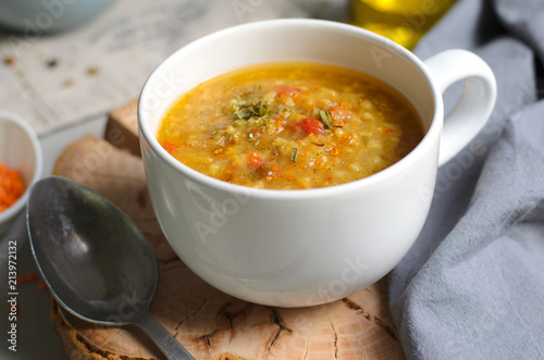 Lentil Bulgur Soup, Comfort Food, Turkish Cuisine