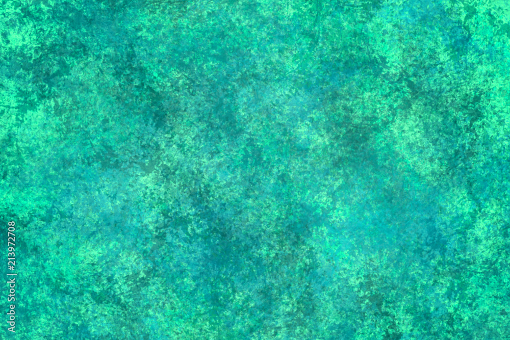 Aqua Textured Background with a Sponged Type Effect