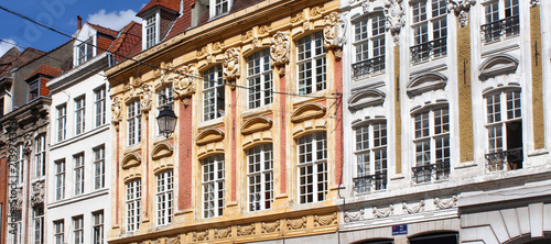 Lille (France) - Façades dans le Vieux Lille