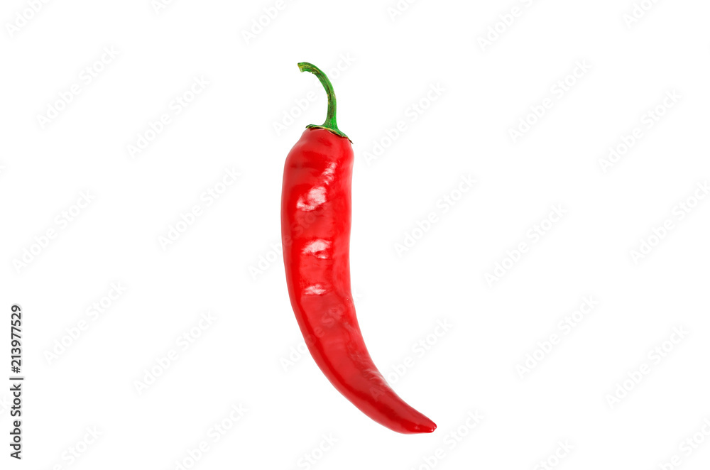 red pepper isolated on white background red pepper isolated on white background