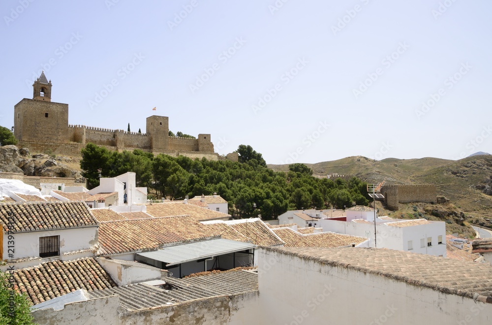 Ancient Moorish fortress in Antequera