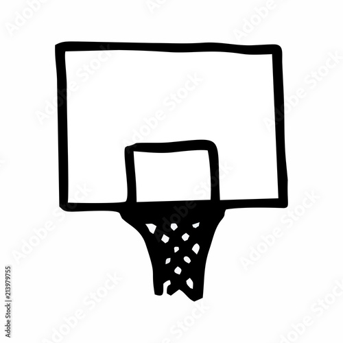 Illustration of a basketball table