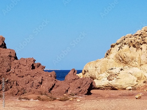 Lunar landscape on Earth