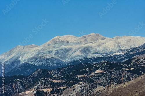 Lefka Ori - White Mountains on the island of Crete.